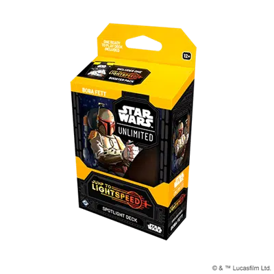 PRE-ORDER Boba Fett Deck - Jump to Lightspeed