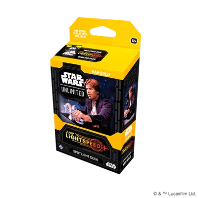 PRE-ORDER Han Solo Deck - Jump to Lightspeed