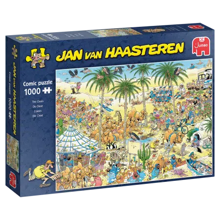 Zandsculpturen - 1000 stukken puzzel - Jan van Haasteren