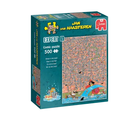 Lam gelegd - Jan van Haasteren - 500 stukken Expert puzzel