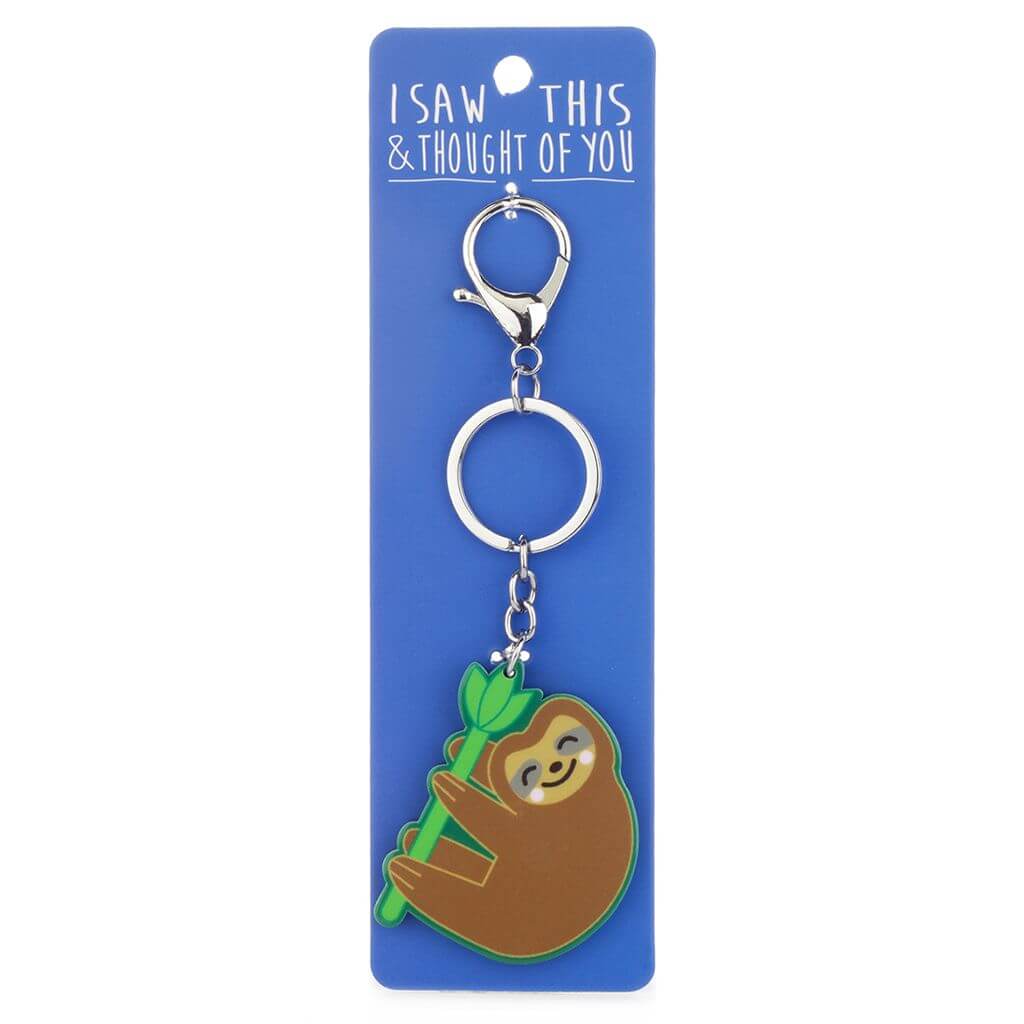 Luiaard - Sleutelhanger