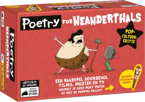 Pop Cultuur - Poetry for Neanderthals