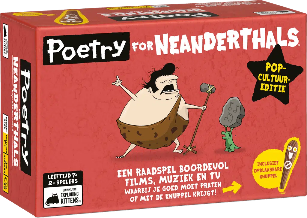 Pop Cultuur - Poetry for Neanderthals
