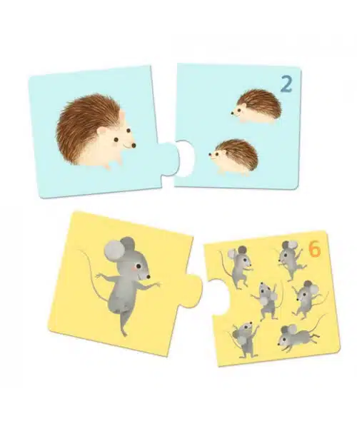 Puzzle Duo - Baby Dieren - 12 puzzels
