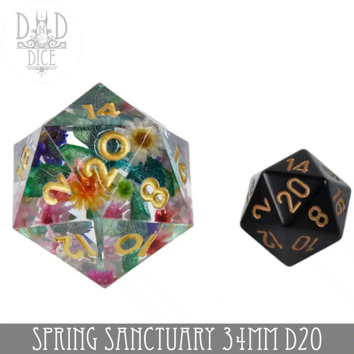 Spring Sanctuary- 34mm Oversized d20