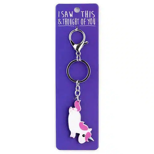 Unicorn Fluffy - Sleutelhanger