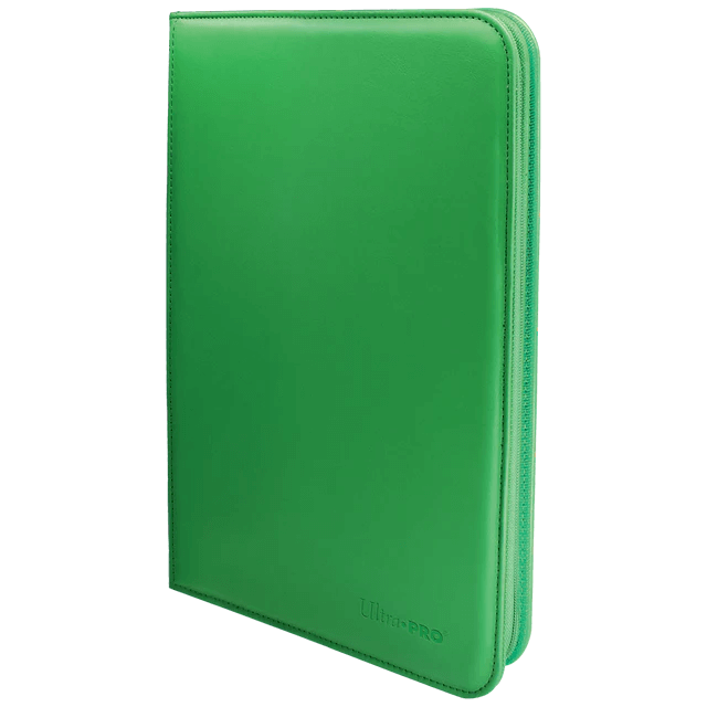 Vivid Green - 9-Pocket Zippered Pro-Binder