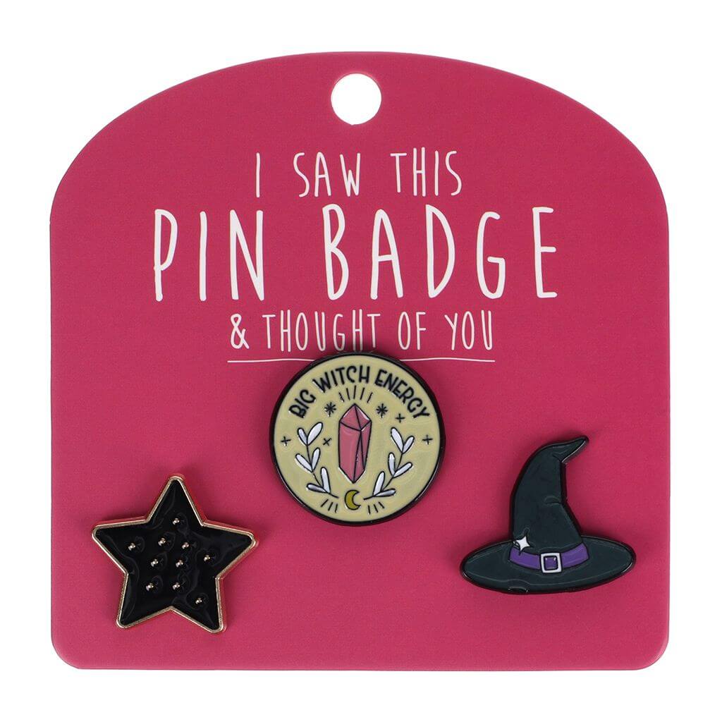 Big Witch Energy - Pin Set