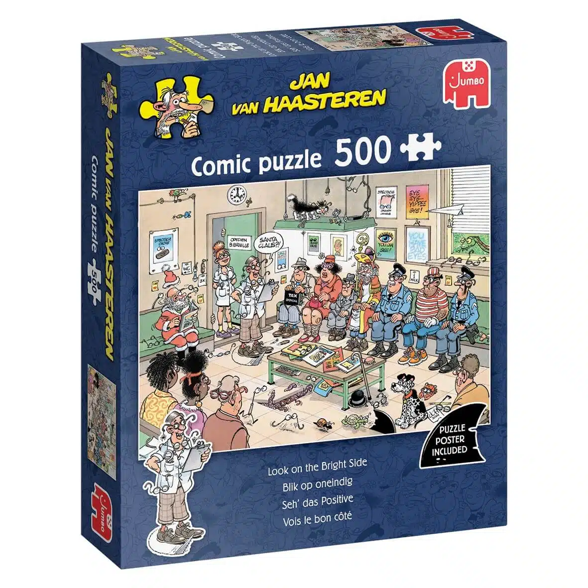 Blik Op Oneindig - Jan van Haasteren - 500 stukken puzzel
