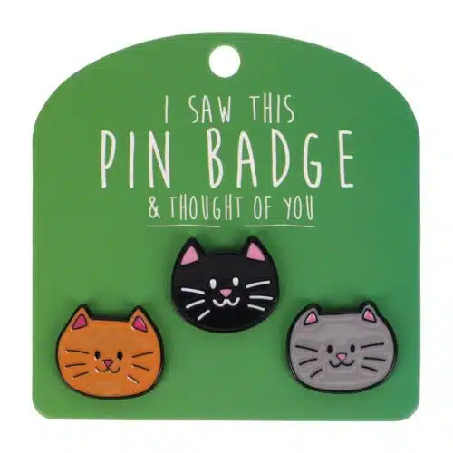 Cat Faces - Pin Set