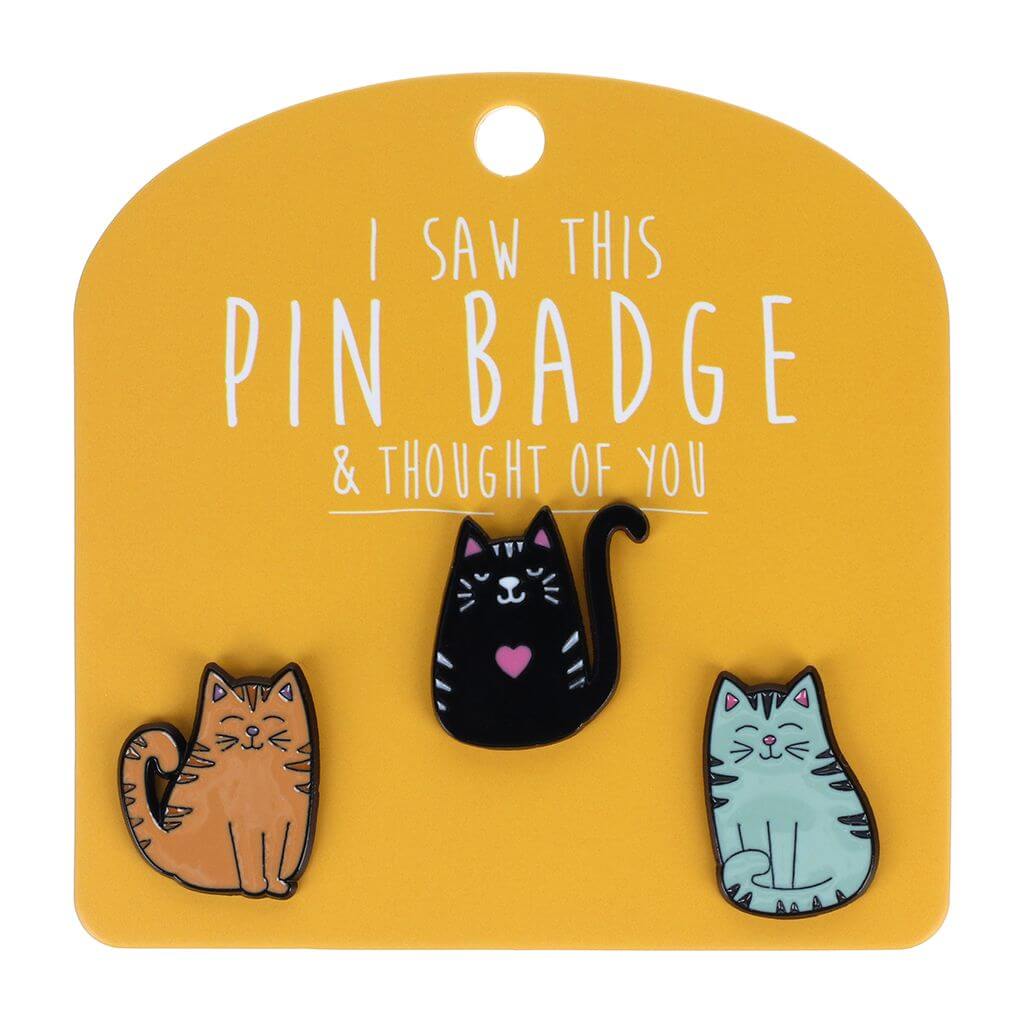 Cats Sitting - Pin Set