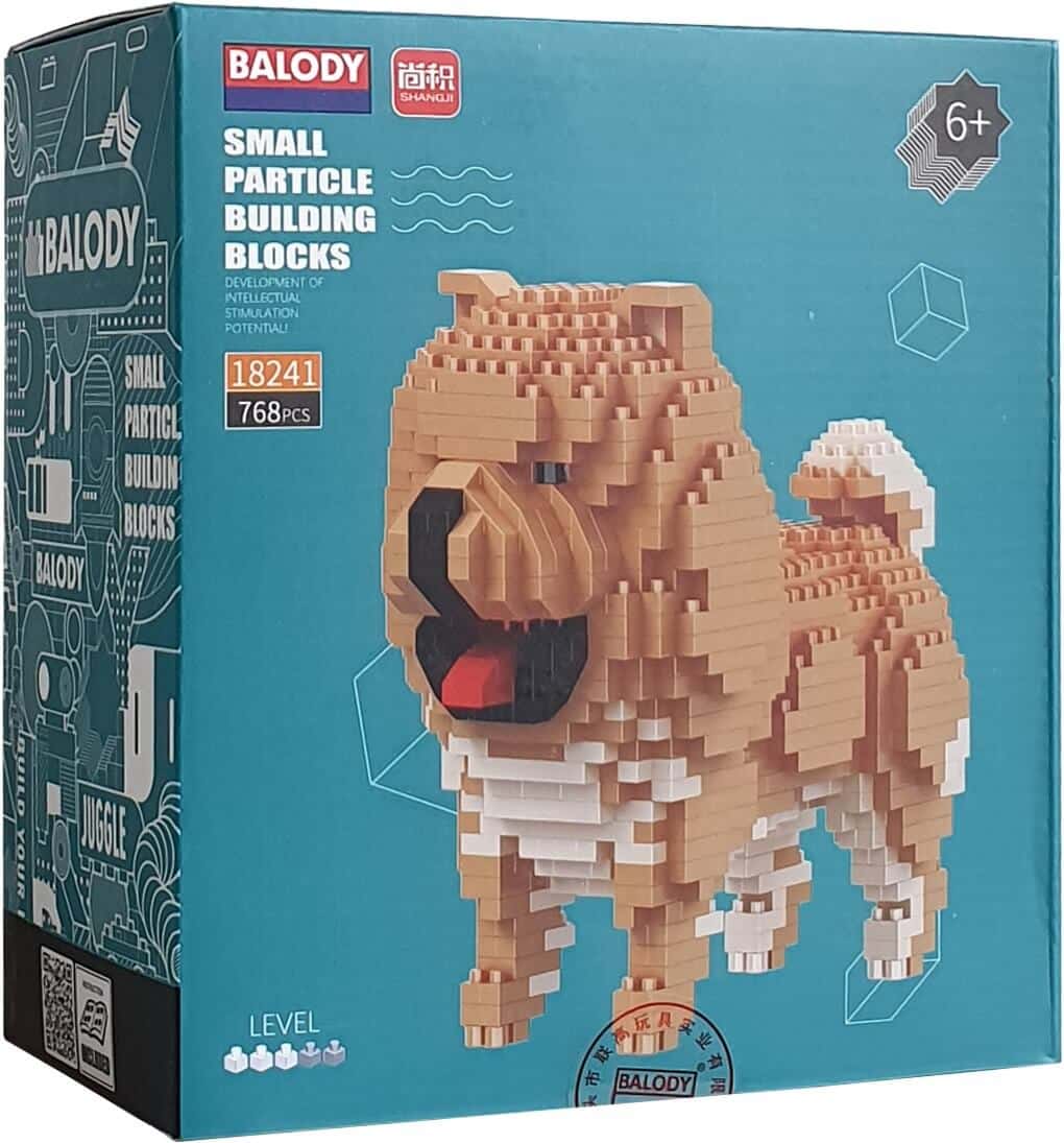 Chow chow - NanoBlocks - 768 stukjes