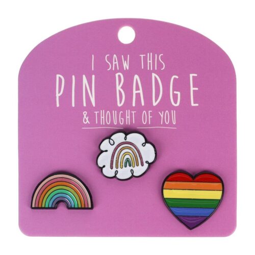 Cloudy Rainbow - Pin Set