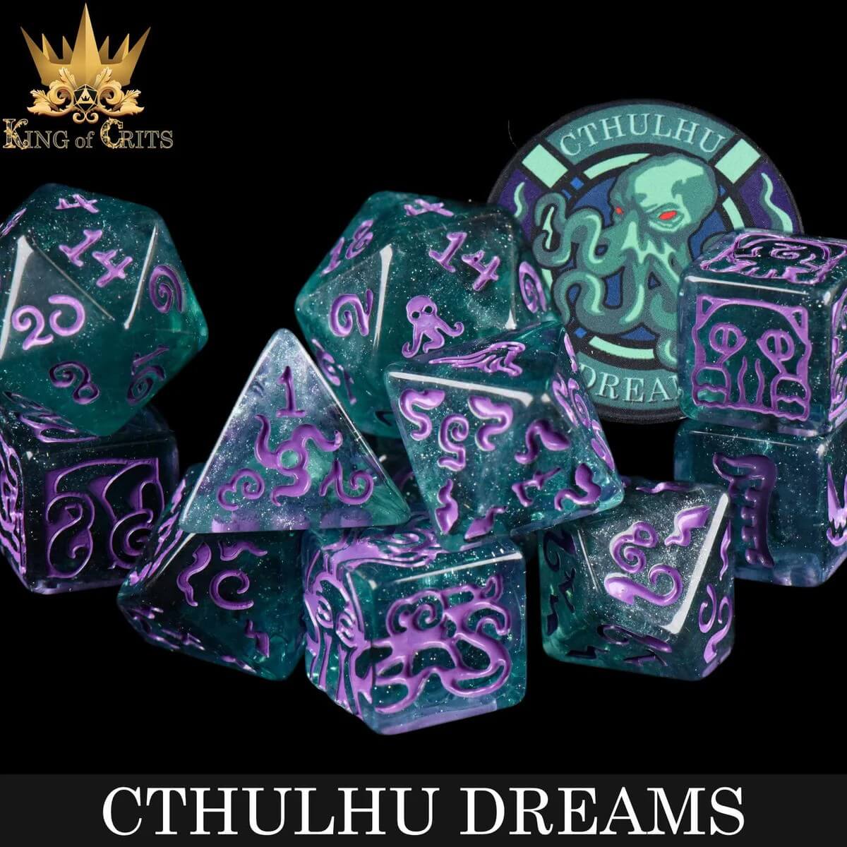 Cthulhu Dreams - Dice set - 11 stuks