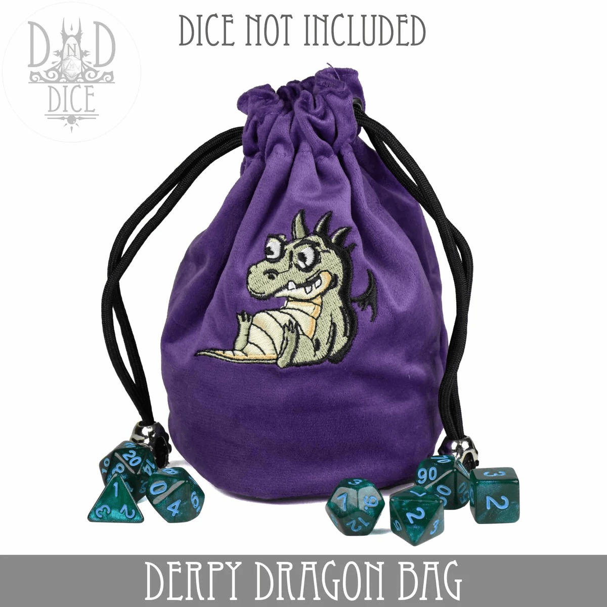 Derpy Dragon - Dice Bag