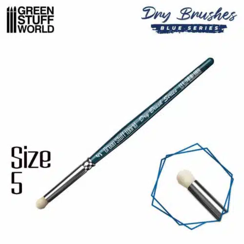 Dry Brush - Size 5 - BLUE SERIES