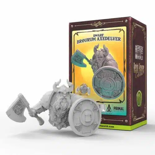 Dwarf Brourum Axedelver - PRIMAL Collectibles