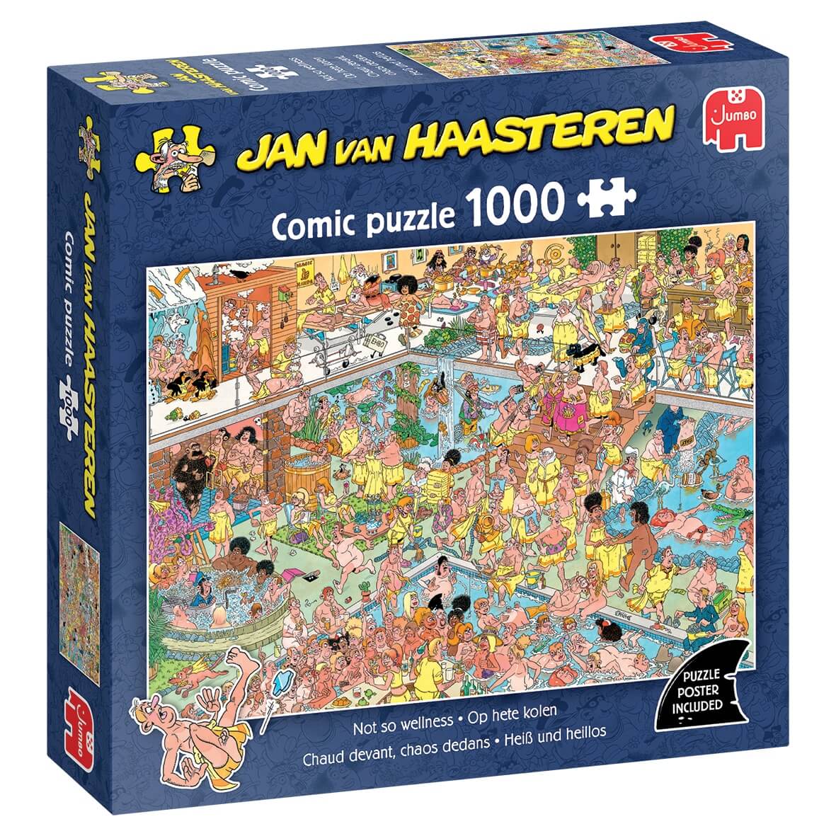 Op Hete Kolen - Jan van Haasteren - 1000 stukken Expert puzzel