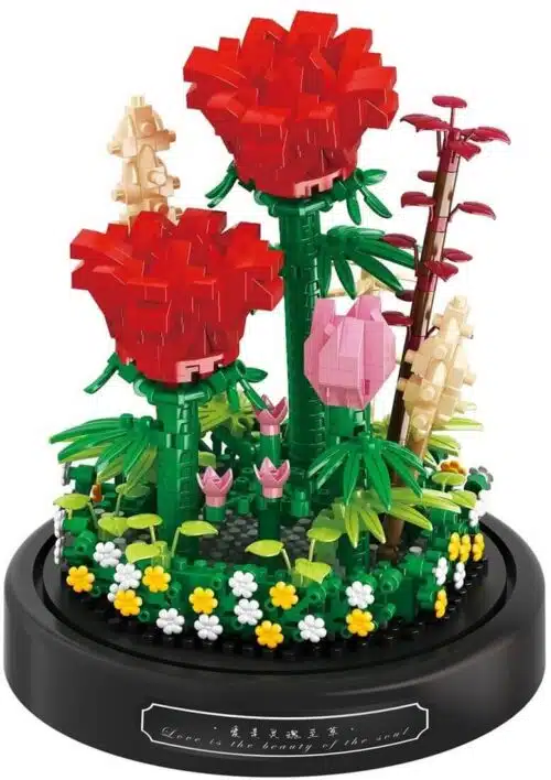 Rode Rozen - NanoBlocks