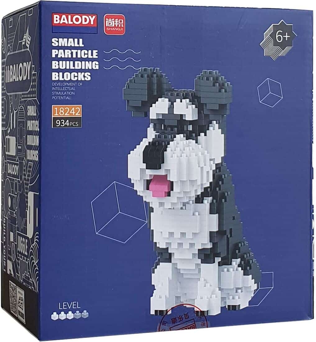 Schnauzer (klein) - NanoBlocks