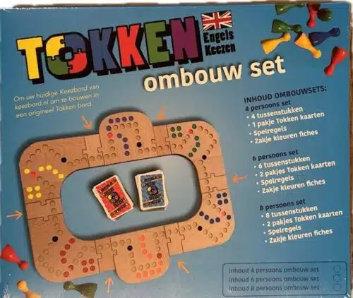 Tokken Hout 6 Personen Ombouwset