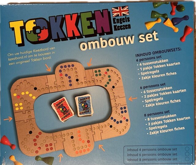 Tokken Hout 8 Personen Ombouwset