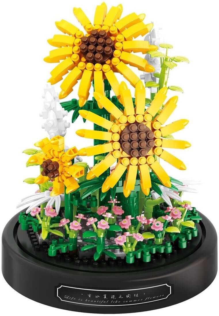 Zonnebloemen - NanoBlocks
