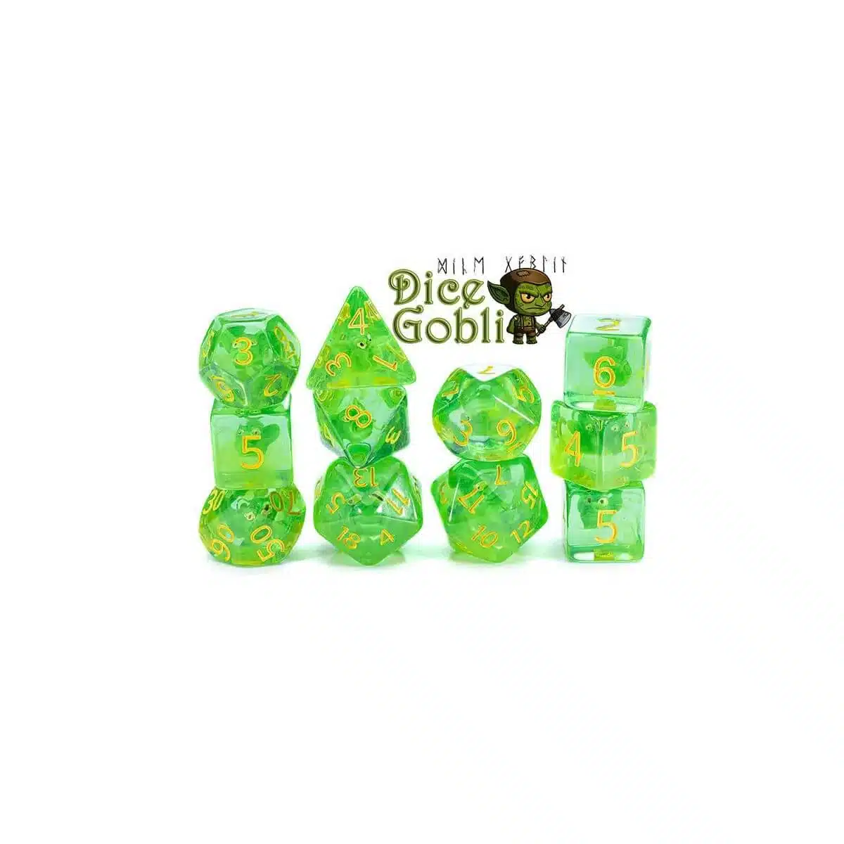 Dice Goblin Dice - 7 stuks