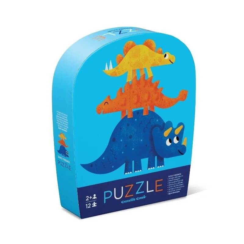 Dino Friends - Puzzle - 12 stukken