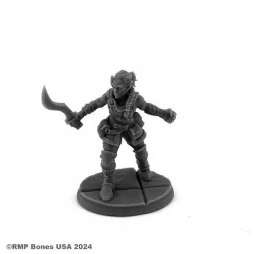 Emrul Gozgul, Half-Orc Rogue - Unpainted Miniature