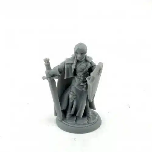 Isabeau Laroche, Female Paladin - Unpainted Miniature