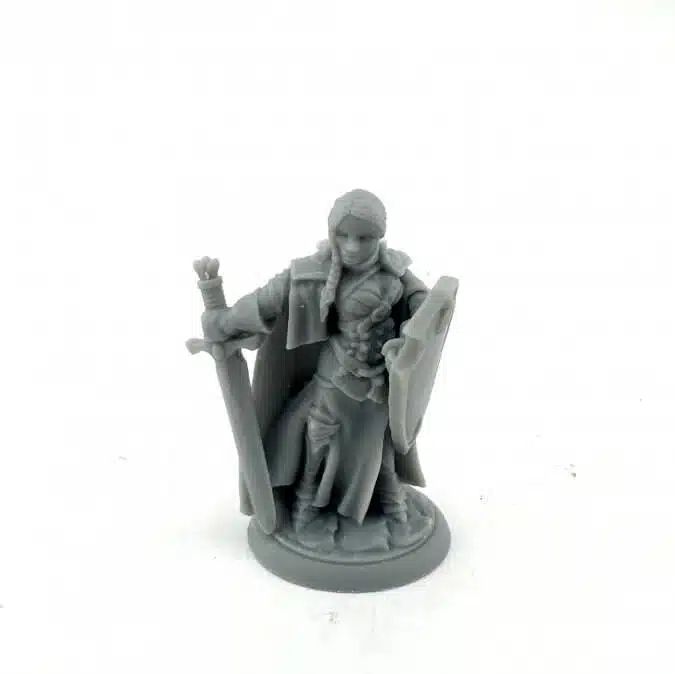 Isabeau Laroche, Female Paladin - Unpainted Miniature