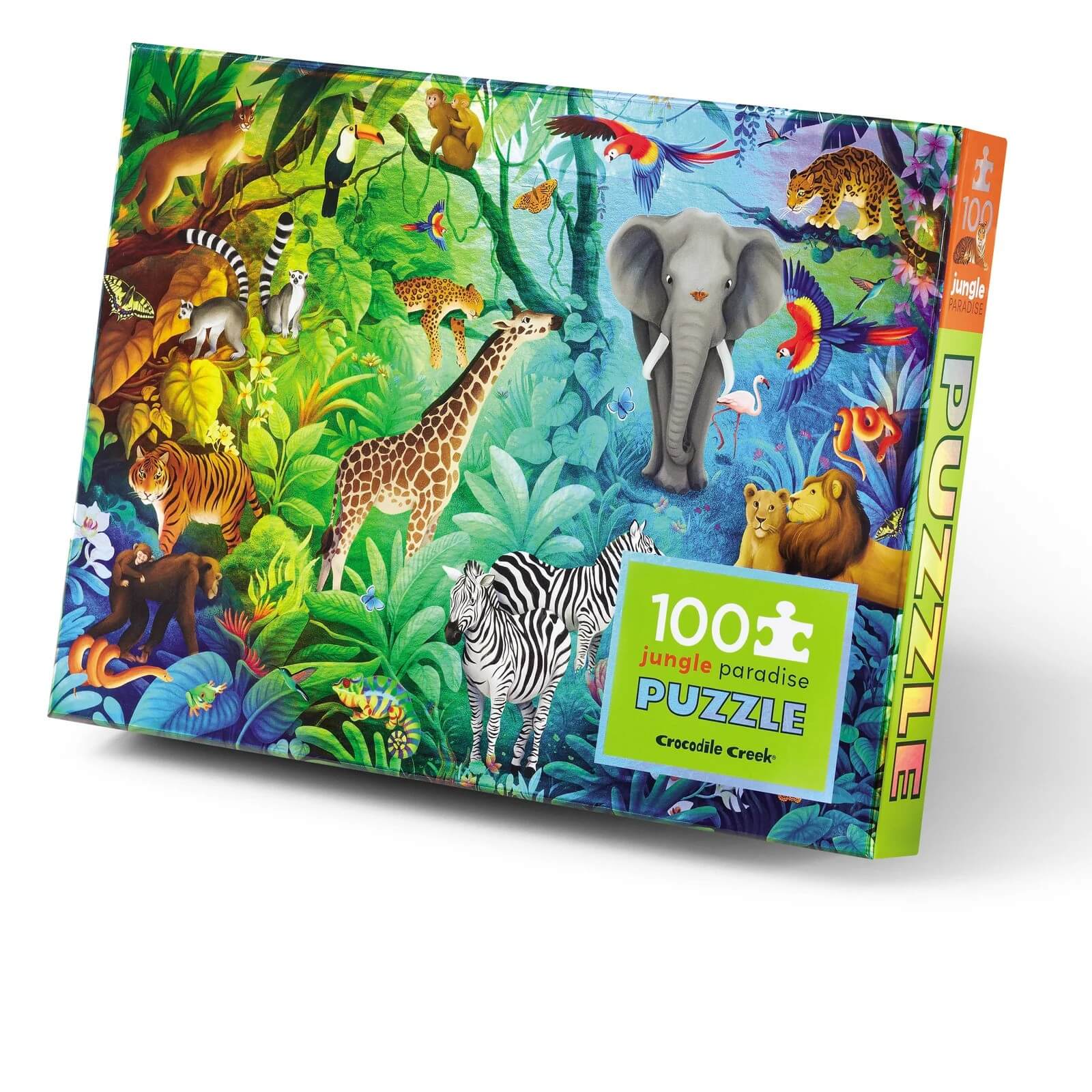 Jungle Paradise - Holographic Puzzle - 100 stukken