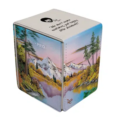 Mighty Mountain Lake - Bob Ross Alcove Flip Deckbox 100+