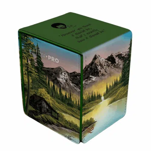 Mountain Retreat - Bob Ross Alcove Flip Deckbox 100+