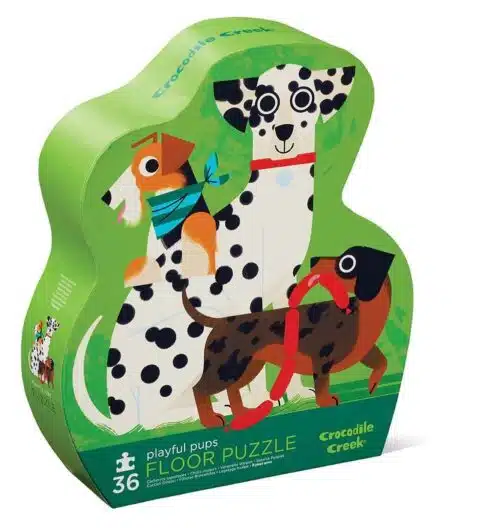 Playful Pups - Floor Puzzle - 36 stukken