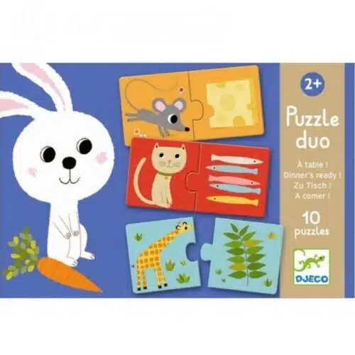 Puzzle Duo - Dinner's Ready! - 10 puzzels