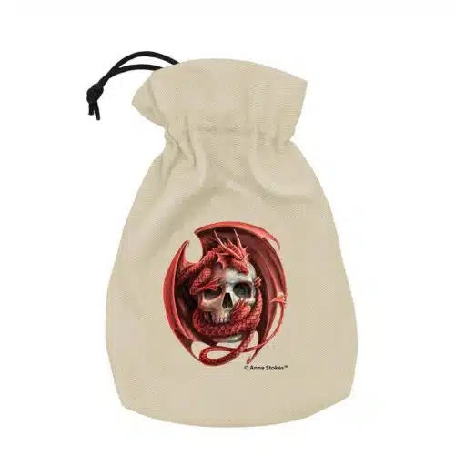 Skull Embrace - Anne Stokes Dice Bag