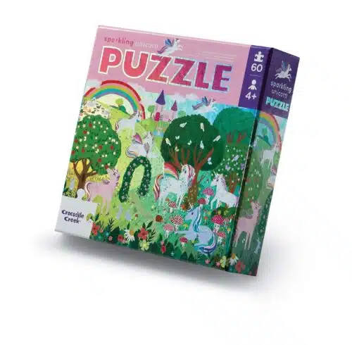 Sparkling Unicorn - Holographic Puzzle - 60 stukken