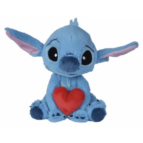 Stitch holding Heart - 25cm Disney plush