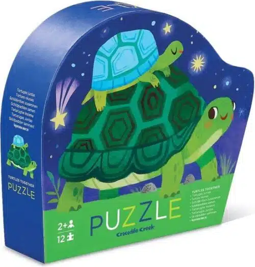 Turtles Together - Puzzle - 12 stukken