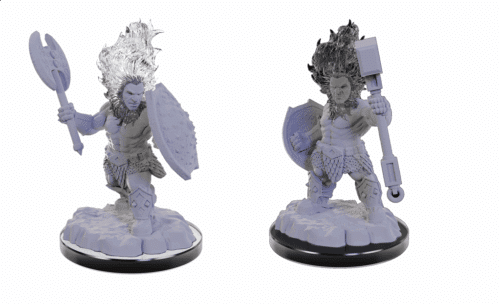Azer Warriors - Unpainted D&D Miniatures