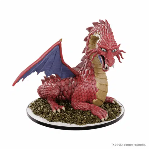 Classic Red Dragon - 50th Anniversary Painted Miniature