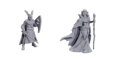Elves - Unpainted D&D 50th Anniversary Miniatures