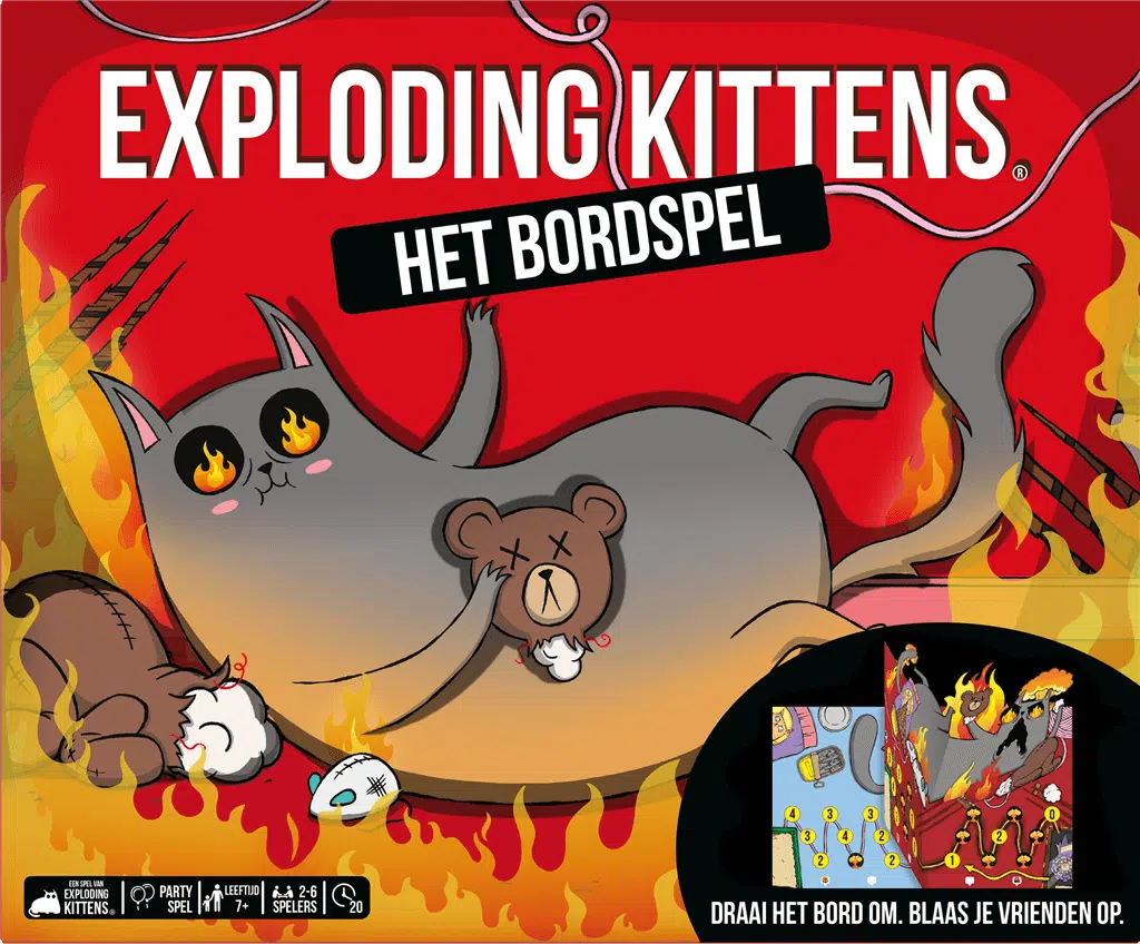 Exploding Kittens het Bordspel
