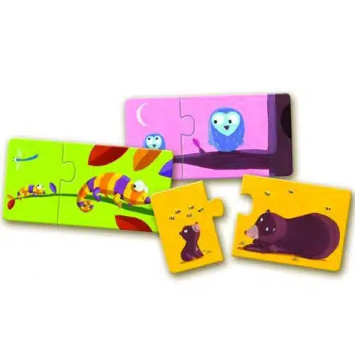 Moeder & Baby Duo Puzzel - 10 puzzels