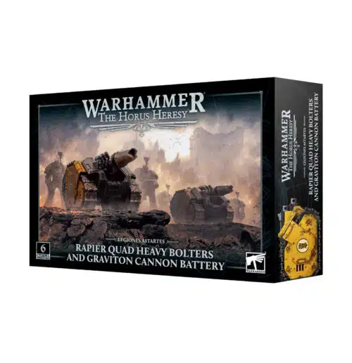 PRE-ORDER Rapier Quad Heavy Bolters and Graviton Cannon Battery - Legiones Astartes