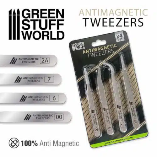 Anti-magnetic modeling pincet