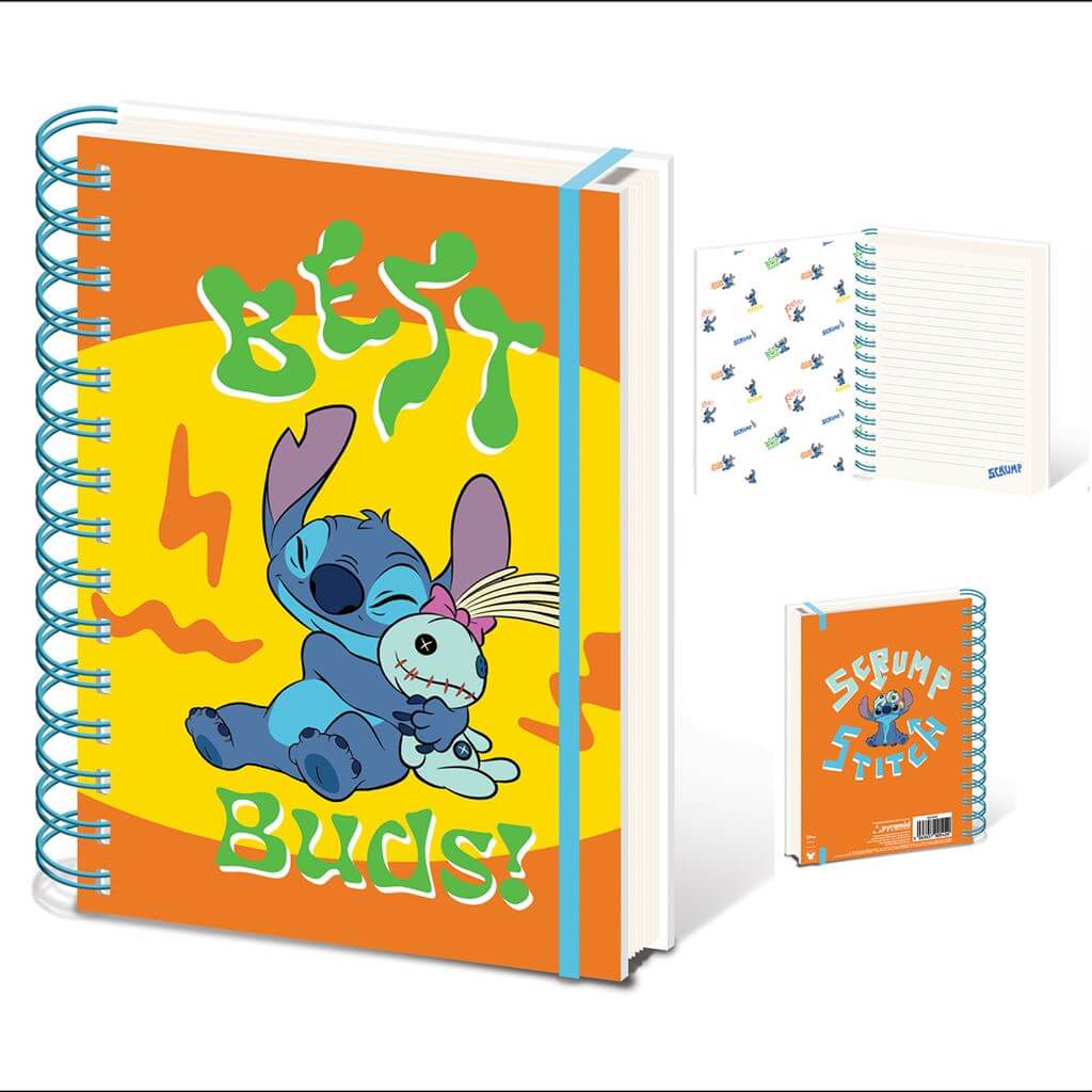 Best Buds! - Lilo & Stitch A5 Notebook