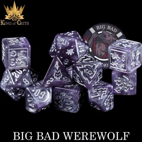 Big Bad Werewolfr - Dice set - 11 stuks